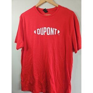 Dupont Volunteer Helping Communities Thrive Charity, Red T-Shirt, Men's L